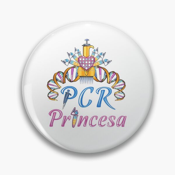 Item preview, PCR Princesa para mujeres de ciencia versión en español para PCR Princess for Women of Science designed and sold by Zit-Zat-Zot.