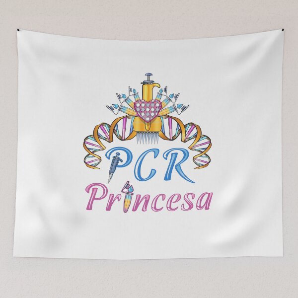 Item preview, PCR Princesa para mujeres de ciencia versión en español para PCR Princess for Women of Science designed and sold by Zit-Zat-Zot.