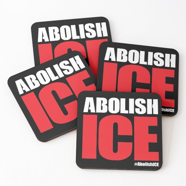 Item preview, Abolish ICE #AbolishICE Design (Red and White) designed and sold by Bill Shearer.