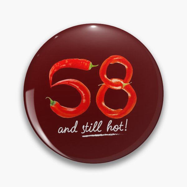 Item preview, 58th Birthday Gifts - 58 Years and still Hot designed and sold by betternotes.