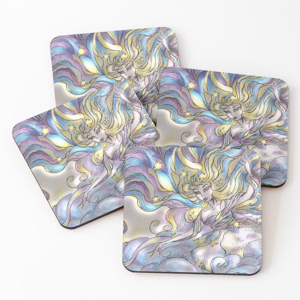 Item preview, Coasters (Set of 4) designed and sold by PowderEva.