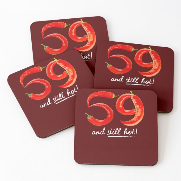 Item preview, 59th Birthday Gifts - 59 Years and still Hot designed and sold by betternotes.