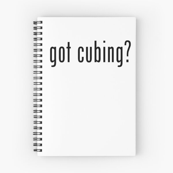 Item preview, got cubing? Black on White Design designed and sold by LaGringaCuber.