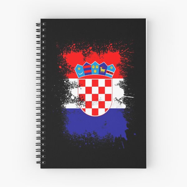 Item preview, Croatia flag splash of paint splash art designed and sold by Argentini.