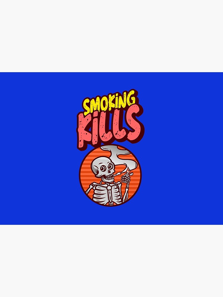 smoking kills face mask and stickers by ds-4
