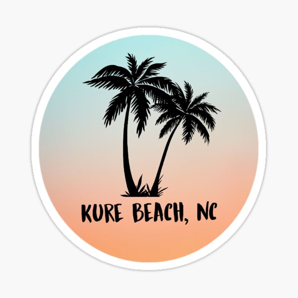 Kure Beach Nc Stickers | Redbubble