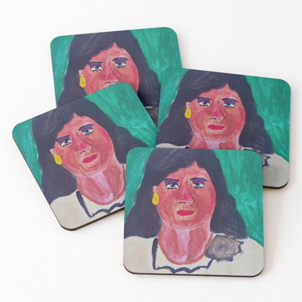 Item preview, Dramatic gouache - amina designed and sold by Ismail Rizk.