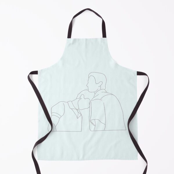 Item preview, Timothee Chalamet and Armie Hammer Simple Gray and White Outline Drawing designed and sold by 420igor.