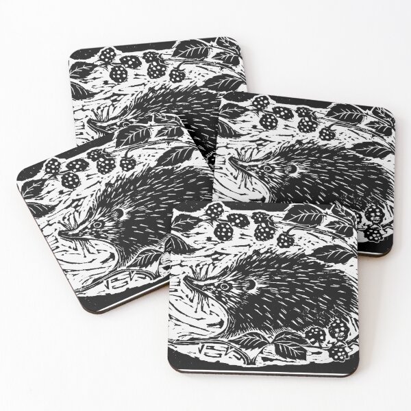 Item preview, Hedgehog and Bramble  designed and sold by Dragonfly  Studio.