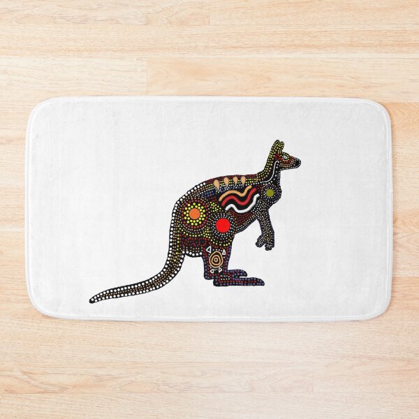 Item preview, Aboriginal Art Kangaroo designed and sold by darwinsworld.