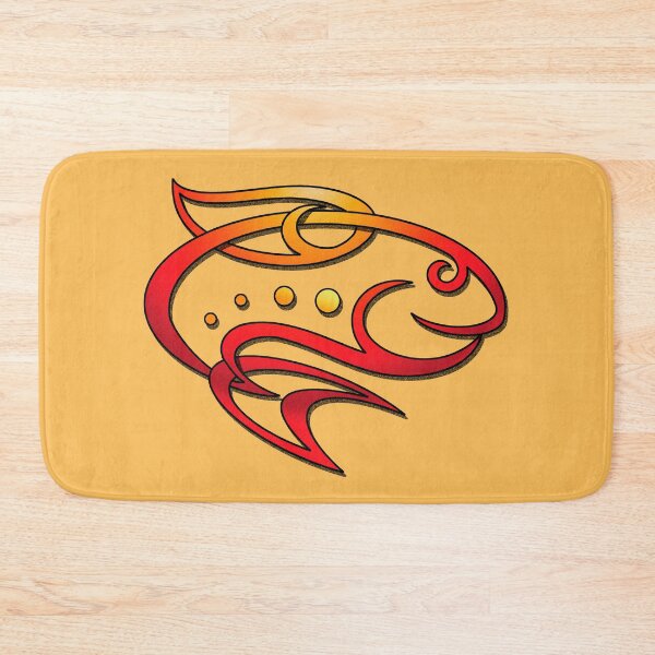 Item preview, Fish Knot - Red designed and sold by Dana Kester-McCabe.