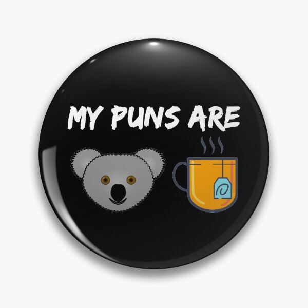 Item preview, My Puns Are Koala Tea  designed and sold by Vanover Designs.