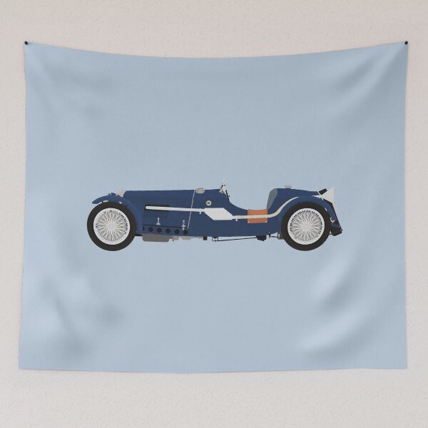 Artikelvorschau, 1934 Riley Ulster TT 12/4 Racing Sechs Special Classic Car in Blau entworfen und verkauft von JHMimaging.