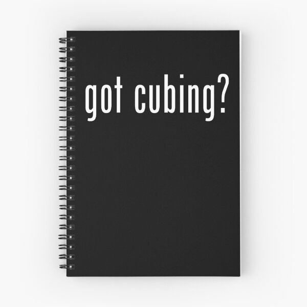 Item preview, got cubing? White on Black Design designed and sold by LaGringaCuber.