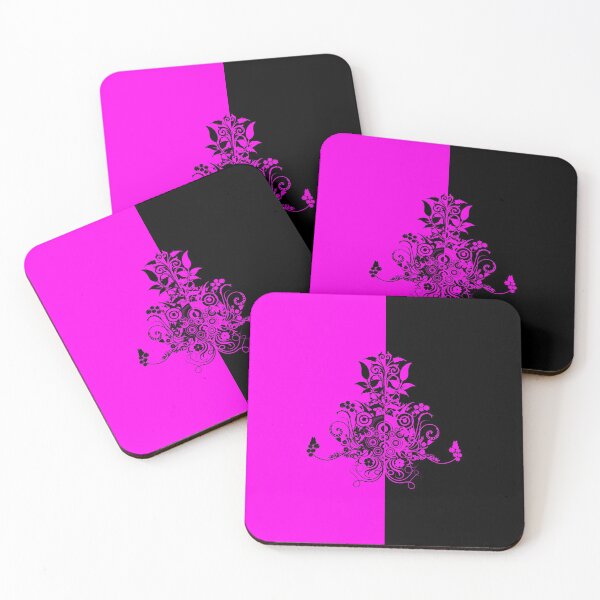 Item preview, Dual color pink black swirly designed and sold by Anteia.