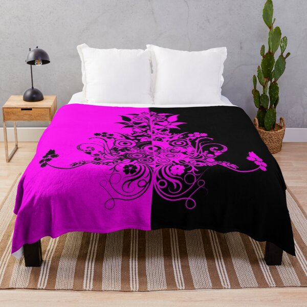 Item preview, Dual color pink black swirly designed and sold by Anteia.