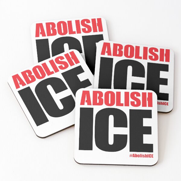 Item preview, Copy of Abolish ICE #AbolishICE Design (Black & Red) designed and sold by Bill Shearer.