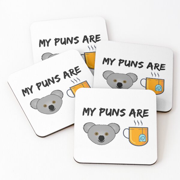 Item preview, My Puns Are Koala Tea  designed and sold by Vanover Designs.