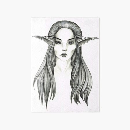 wood elf art board prints redbubble wood elf art board prints redbubble