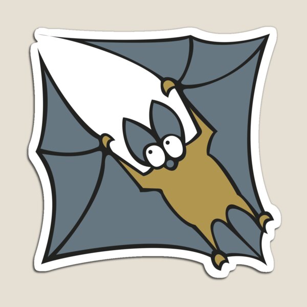 Chauve Souris au carré Magnet
