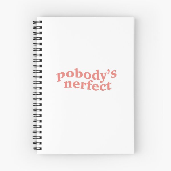 Item preview, pobody’s nerfect  designed and sold by Emma Tams.