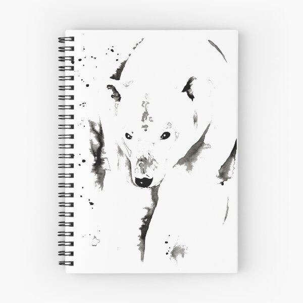 Item preview, Ink Majestic Polar Bear Wildlife Design - Protect our Planet designed and sold by Monica C. Webster.