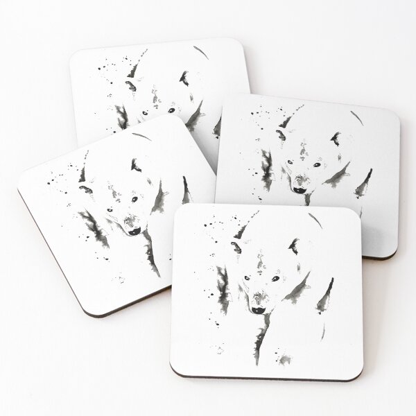 Item preview, Ink Majestic Polar Bear Wildlife Design - Protect our Planet designed and sold by Monica C. Webster.
