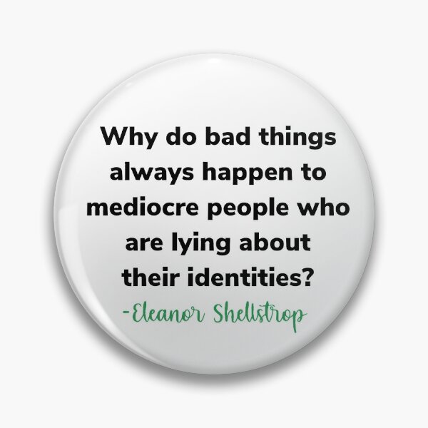 Item preview, Cita de Eleanor Shellstrop designed and sold by Erin Shammo.
