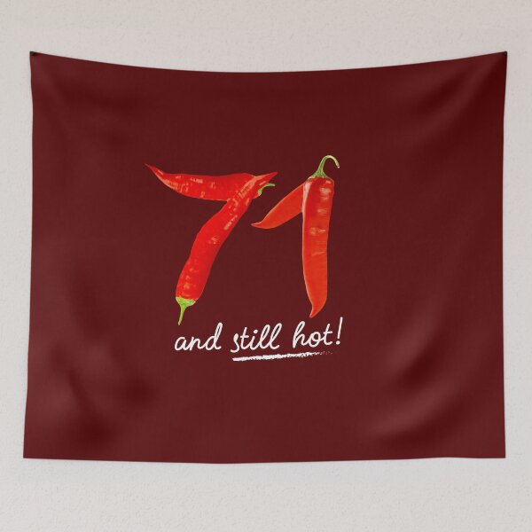 Item preview, 71st Birthday Gifts - 71 Years and still Hot designed and sold by betternotes.