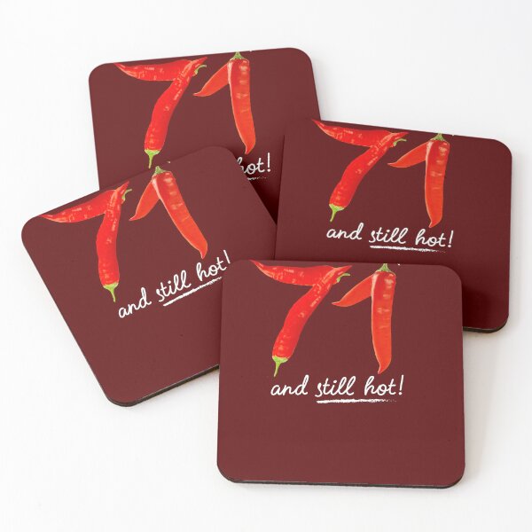 Item preview, 71st Birthday Gifts - 71 Years and still Hot designed and sold by betternotes.