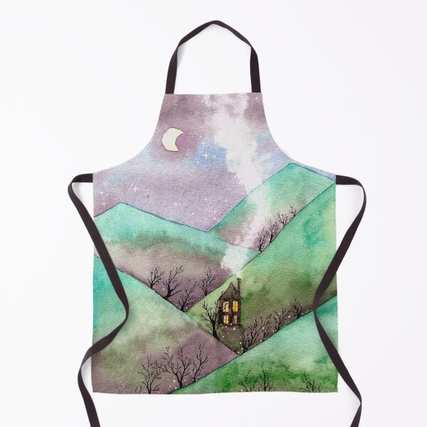 Item preview, Mountain Hut designed and sold by María Casas Watercolour Designs.