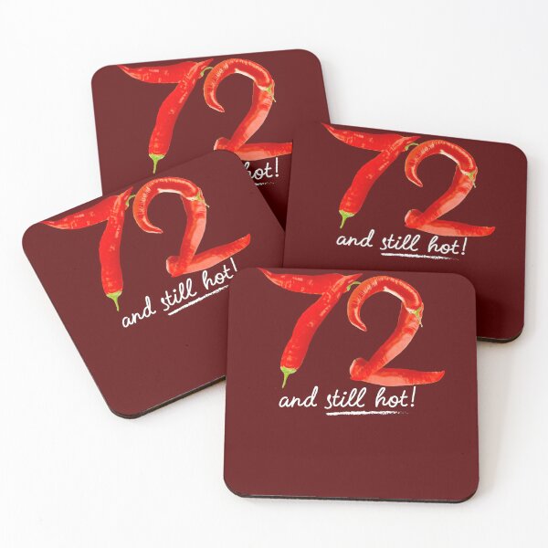 Item preview, 72nd Birthday Gifts - 72 Years and still Hot designed and sold by betternotes.