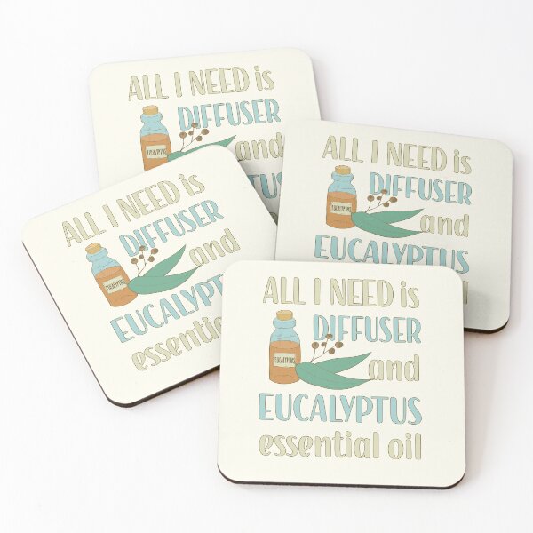 Item preview, All I Need is Eucalyptus Essential Oil designed and sold by GrimButterfly.