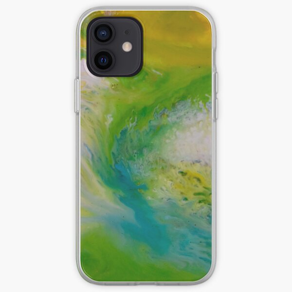 cosmic energy wave iPhone Soft Case