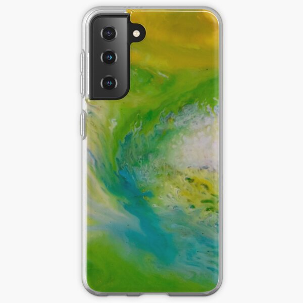 cosmic energy wave Samsung Galaxy Soft Case