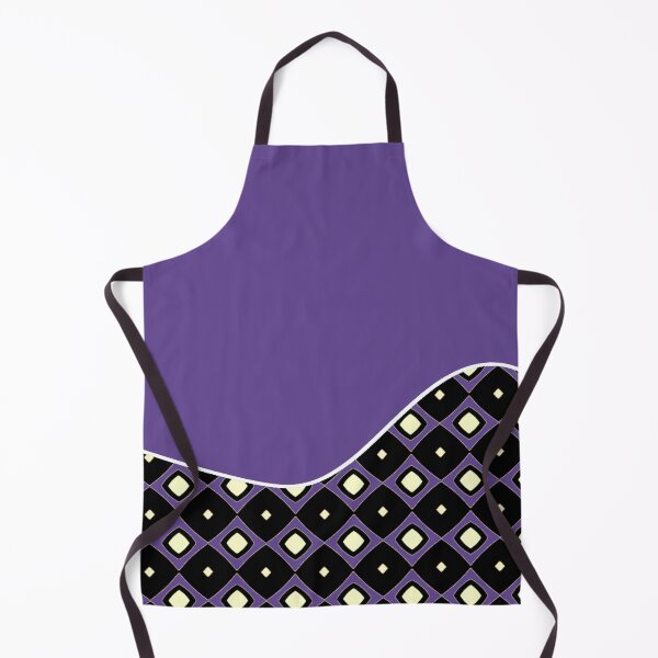 Item preview,  COLOR OF THE YEAR ULTRA VIOLET WAVE WITH BLACK AND WHITE DIAMOND HARLEQUIN PATTERN designed and sold by ozcushions.