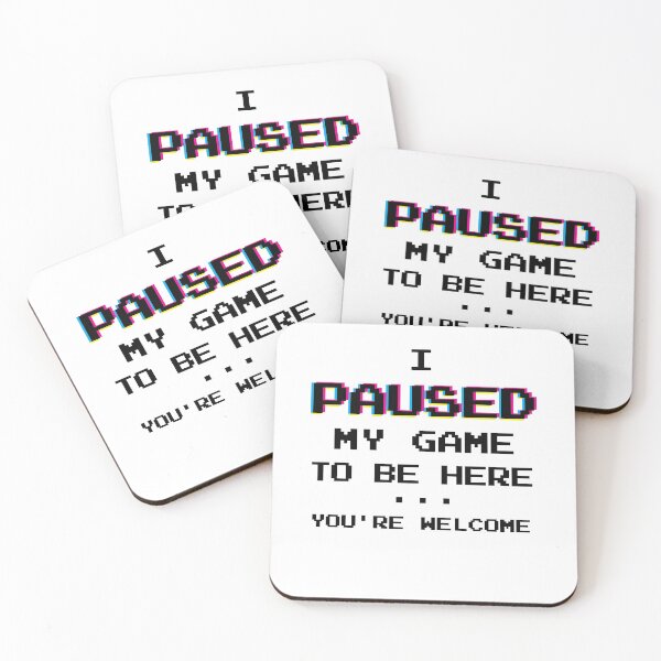 Item preview, I Paused My Game You're Welcome Funny Geek Gamer T-Shirt designed and sold by BLISSbyPRINTS.