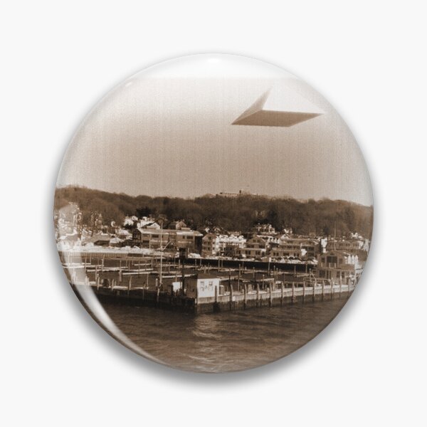 Item preview, Strange UFO Sighting Over Port Jefferson, NY designed and sold by Merry Blacksmith.