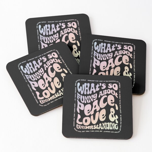 Item preview,  Elvis Costello - Peace Love and Understanding designed and sold by DesignCats.