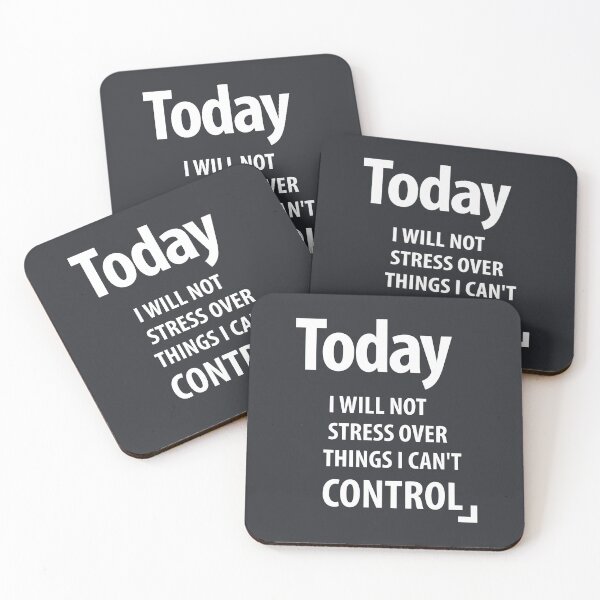 Item preview, Today I Will Not Stress Over Things I Can't Control designed and sold by cidolopez.