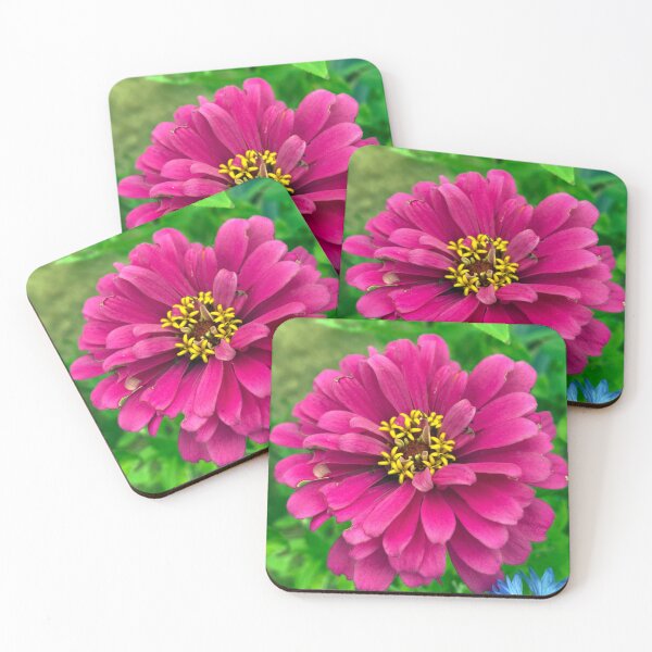 Item preview, pink Zinnia designed and sold by Maureen Zaharie.