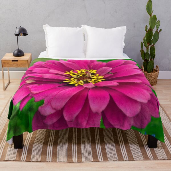 Item preview, pink Zinnia designed and sold by Maureen Zaharie.