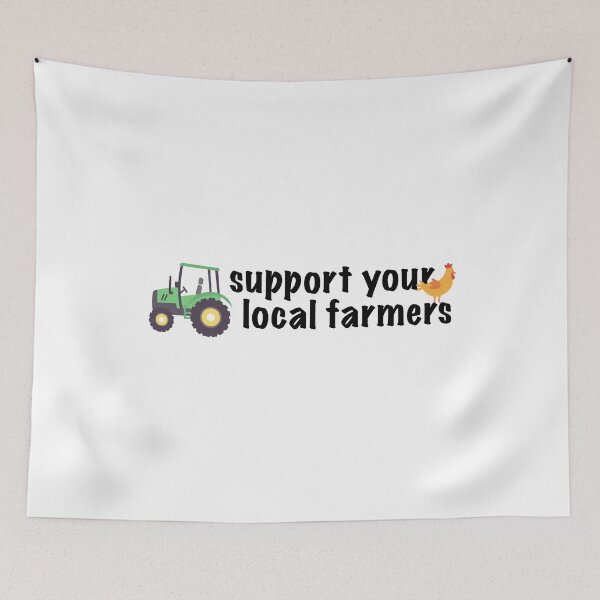 Item preview, Support your local farmers designed and sold by AdelDa19.