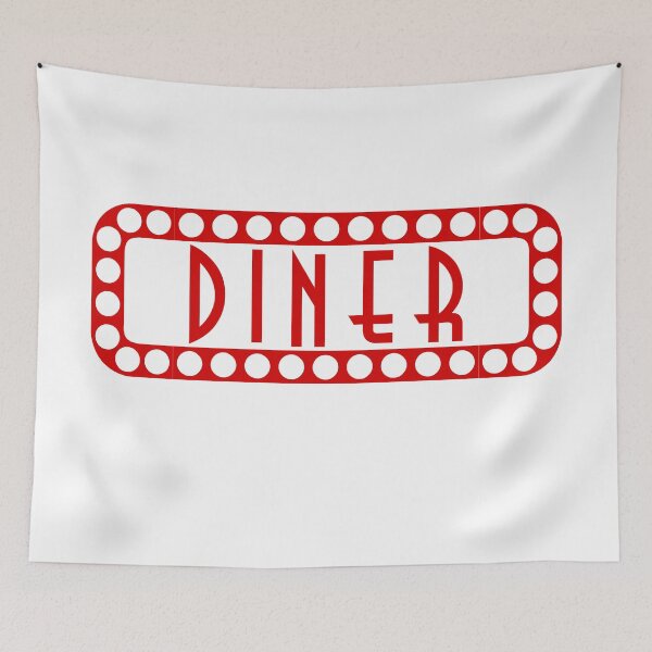 Item preview, Vintage "Diner" retro design designed and sold by DiscoDaisyy.