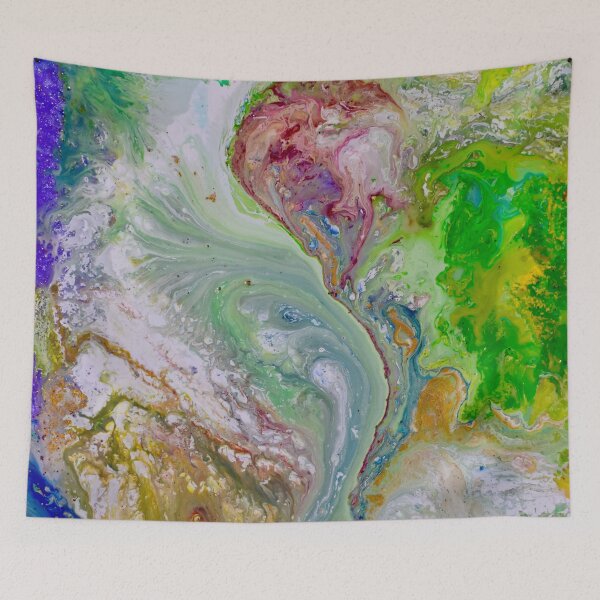 Item preview, fantastic landscape designed and sold by Fleuressenceart.