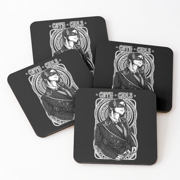 Item preview, GOTH GIRL Gothic 3D Design Sticker Dark Emo Meme designed and sold by Shirtilike.