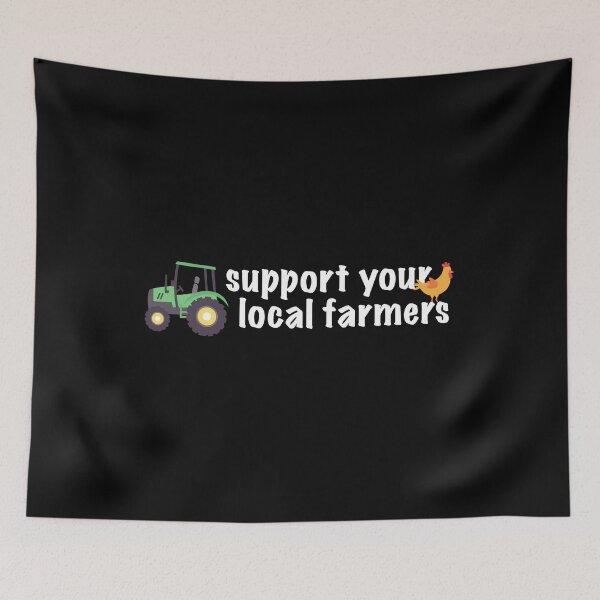 Item preview, Support your local farmers designed and sold by AdelDa19.
