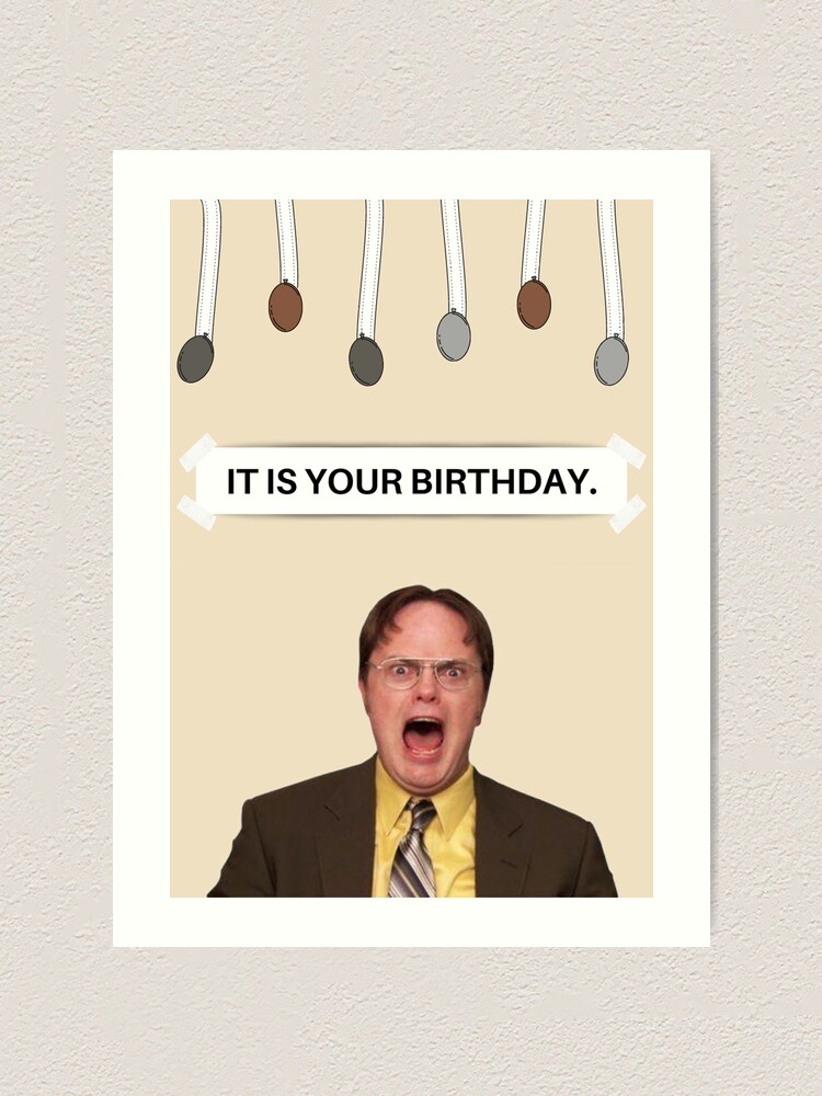 Dwight Schrute Meme Birthday