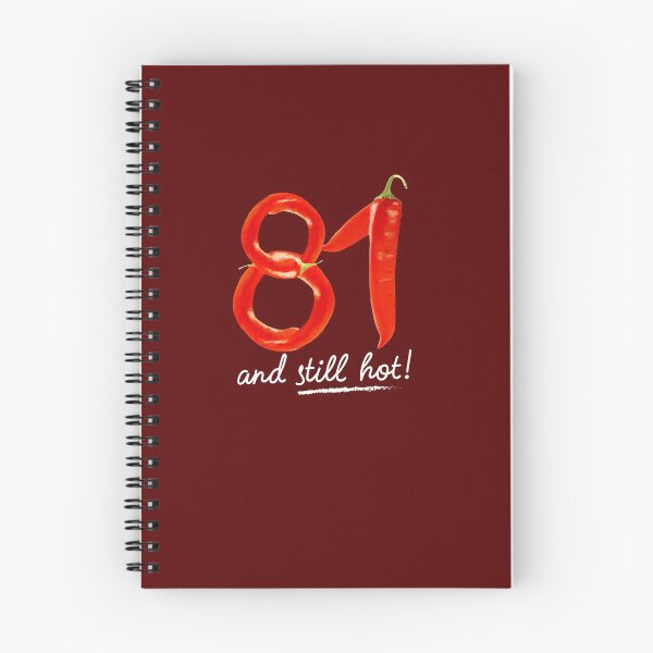Item preview, 81st Birthday Gifts - 81 Years and still Hot designed and sold by betternotes.
