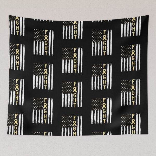 Item preview, Fight Sarcoma Bone Cancer Awareness Vintage Usa Flag Gift  designed and sold by zedesignn.